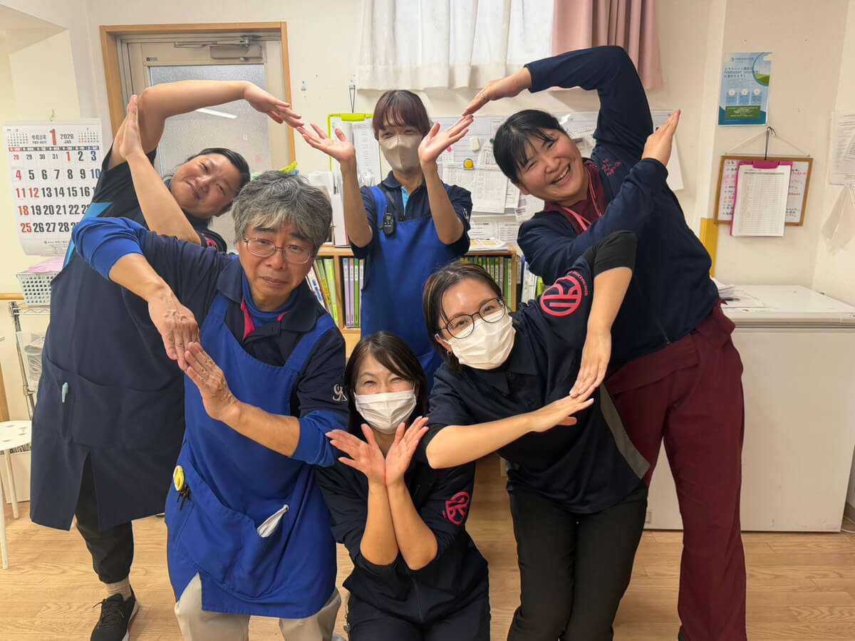 スタッフの様子