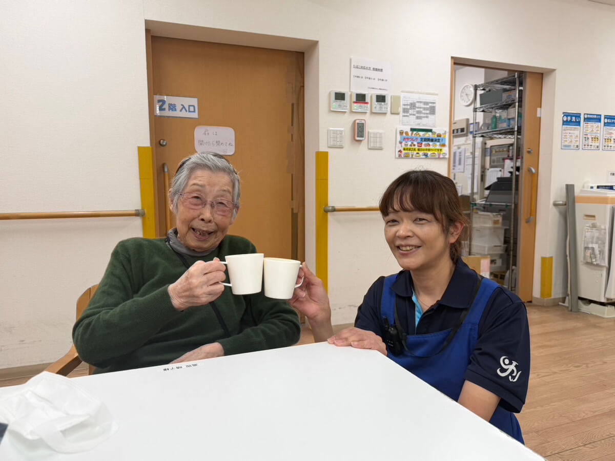 スタッフの様子