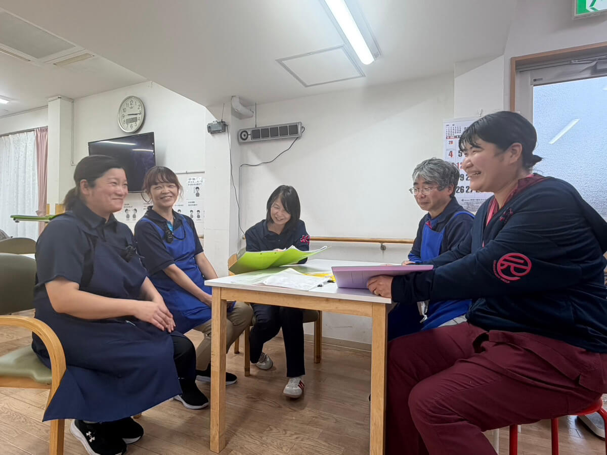 スタッフの様子